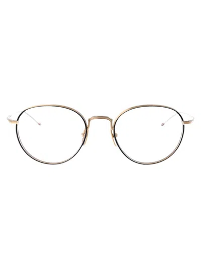 Thom Browne Optical In Gold