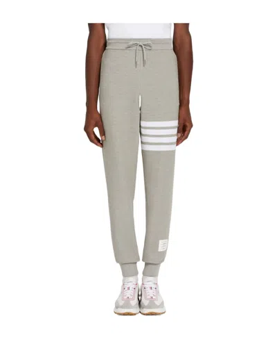 THOM BROWNE OTTOMAN RIB 4-BAR STRIPE TRACK PANTS