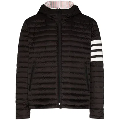 Thom Browne Outerwears In Black