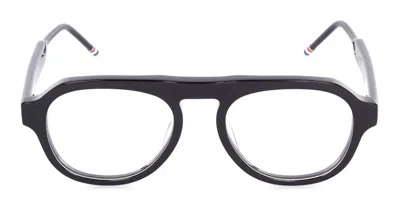 Thom Browne Oval - Black Rx Glasses