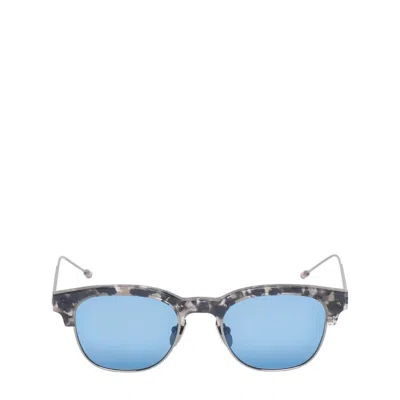 Thom Browne Oval Sunglasses In Acetate