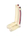 Thom Browne Rwb Striped Wool Socks