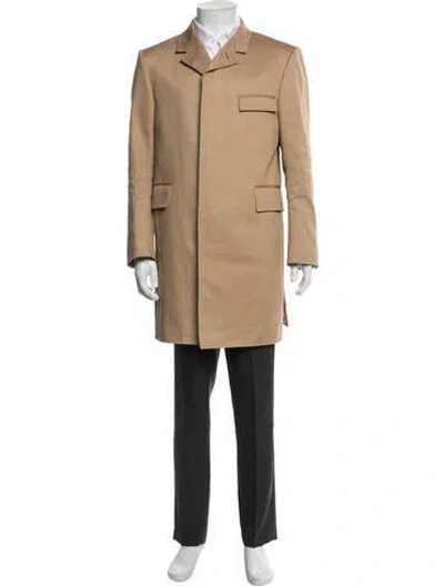 Pre-owned Thom Browne Overcoat In Neutral