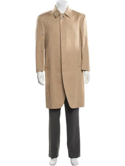 Pre-owned Thom Browne Overcoat W/ Tags In Neutral