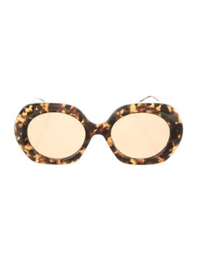 Pre-owned Thom Browne Oversize Gradient Sunglasses In Brown