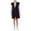 Thom Browne Oversize Sleeveless Classic Sport In Black
