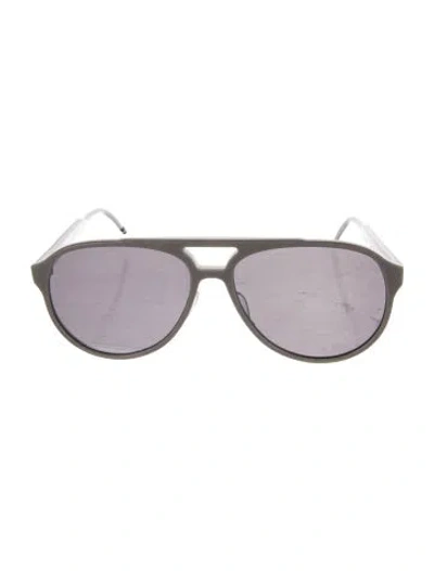Pre-owned Thom Browne Oversize Tinted Sunglasses In Multi