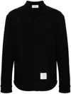 Thom Browne Herringbone Wool Blend Overshirt