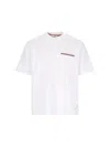 Thom Browne Oversized Pocket T-shirt Clothing In White