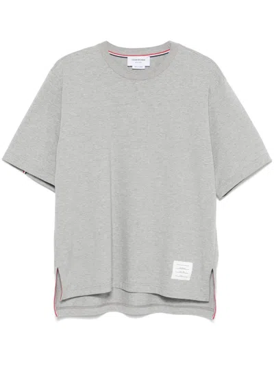 THOM BROWNE THOM BROWNE OVERSIZED S/S TEE IN JERSEY