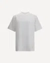 Thom Browne Men Oversized T-shirt In White