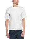 Thom Browne Signature Loopback Oversized T-shirt In White