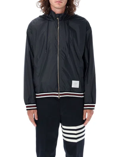 THOM BROWNE OVERSIZED ZIP UP JACKET