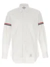 Thom Browne Oxford Button-down Shirt With Rwb Armbands