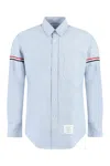 THOM BROWNE OXFORD COTTON BUTTON-DOWN SHIRT