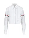 Thom Browne Shirts Light And Natural In White