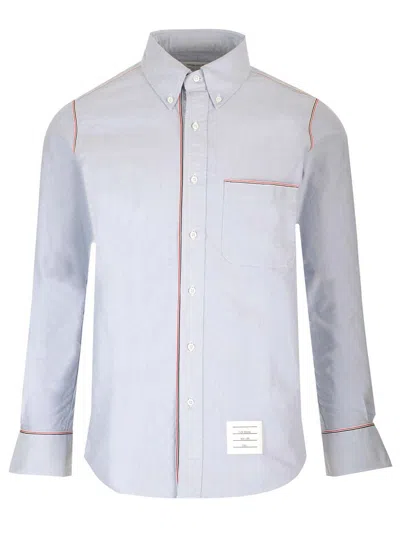 Thom Browne Oxford Framing Shirt Shirts Blue