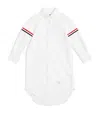 Thom Browne Oxford Shirt Dress In White
