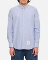 Thom Browne 'oxford Signature Striped Shirt In In Sky Blue
