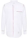 Thom Browne Cotton Shirt In White