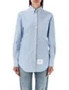 Thom Browne Oxfrod Shirt In Light Blue