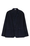 Thom Browne Packable Light Memory Tech Sport Coat In Blue