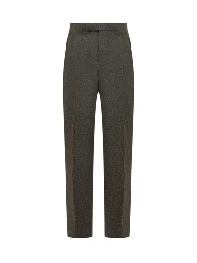 Thom Browne Paintntaloni Trousers In Green