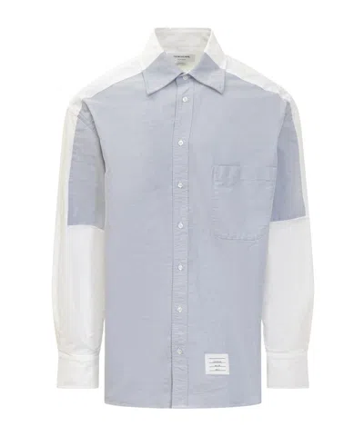 THOM BROWNE THOM BROWNE	PANELLED BUTTON-UP SHIRT