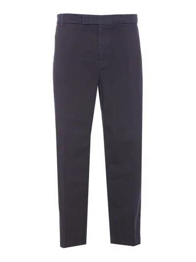 Thom Browne Blue Pants In Azul