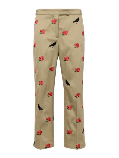 THOM BROWNE PANTALÓN CASUAL - CAMEL