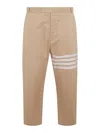 Thom Browne Pants With 4-bar In Brown