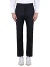Thom Browne Blue Wool Trousers