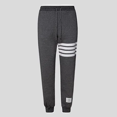 Thom Browne Pantaloni Grigio In Gray