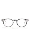 Thom Browne Pantos-frame Glasses In 灰色
