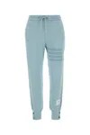 Thom Browne 4-bar Drawstring Track Pants In Blue