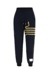 Thom Browne Cotton Joggers With Drawstring Waist