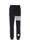 Thom Browne Pantalone Jogging Con Stampa 4bar Stripe In 461