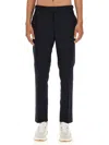 Thom Browne Wool Tailored Trousers In Blue