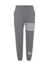 Thom Browne Engineered 4-bar Jersey Sweatpant In Light Grey
