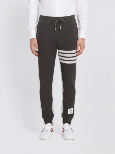 Thom Browne Pants Men Color Grey In Black