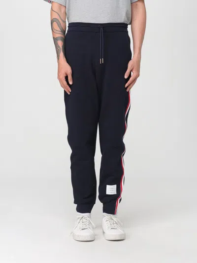 THOM BROWNE PANTS THOM BROWNE MEN COLOR BLUE,H13654009