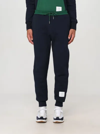 THOM BROWNE PANTS THOM BROWNE MEN COLOR BLUE,F84865009