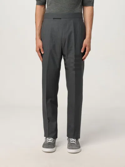 Thom Browne Pants  Men Color Charcoal In Gray