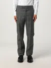 Thom Browne Gray Prince Of Wales Hunting Tweed Trousers In Gray