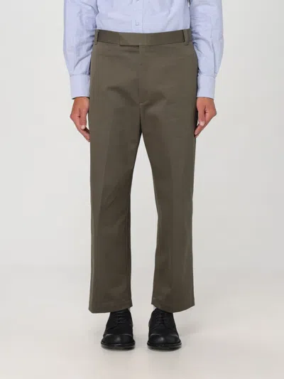 Thom Browne Pants  Men Color Green In 绿色
