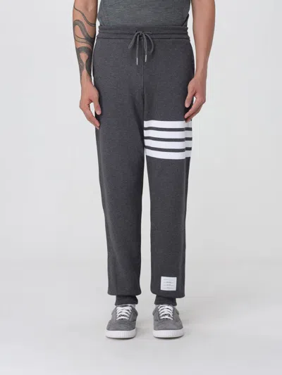 THOM BROWNE PANTS THOM BROWNE MEN COLOR GREY,H22340020