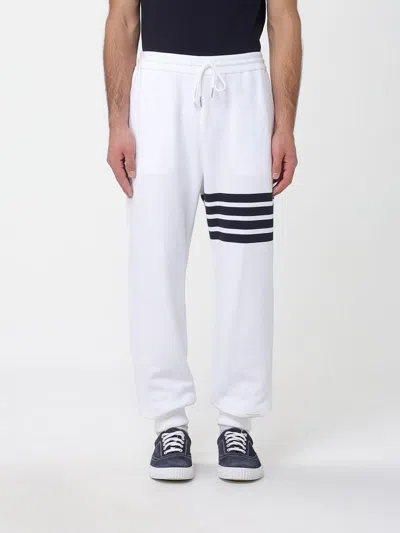 THOM BROWNE PANTS THOM BROWNE MEN COLOR WHITE,H16877001