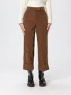 Thom Browne Belt Loop Casual Pants In Brown
