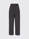 Thom Browne Pants  Woman Color Grey In Black