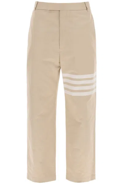 Thom Browne Thome Trousers In Beige